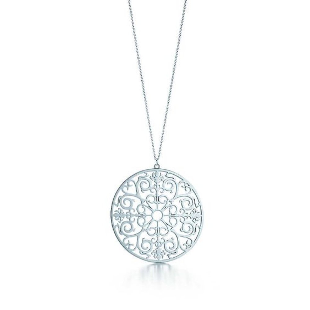 Tiffany & Co. Sterling Silver Pendant Necklace
